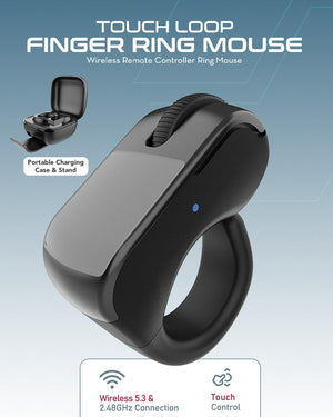 Touch Loop Finger Ring Mouse