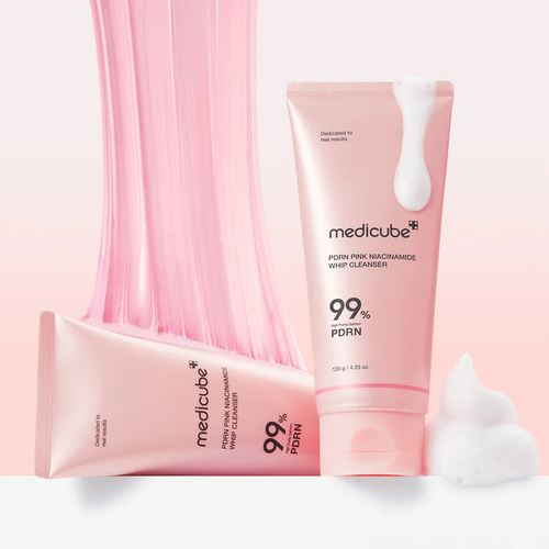 Medicube - PDRN Pink Niacinamide Whip Cleanser