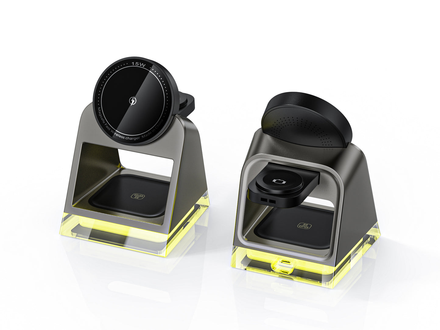 Touch Magnetic Three-In-One Wireless Charger