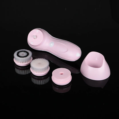 Rechargeable face brush Waterproof pore cleaner Washing face artifact Beauty instrument Electric cleansing instrument Cleansing brush
