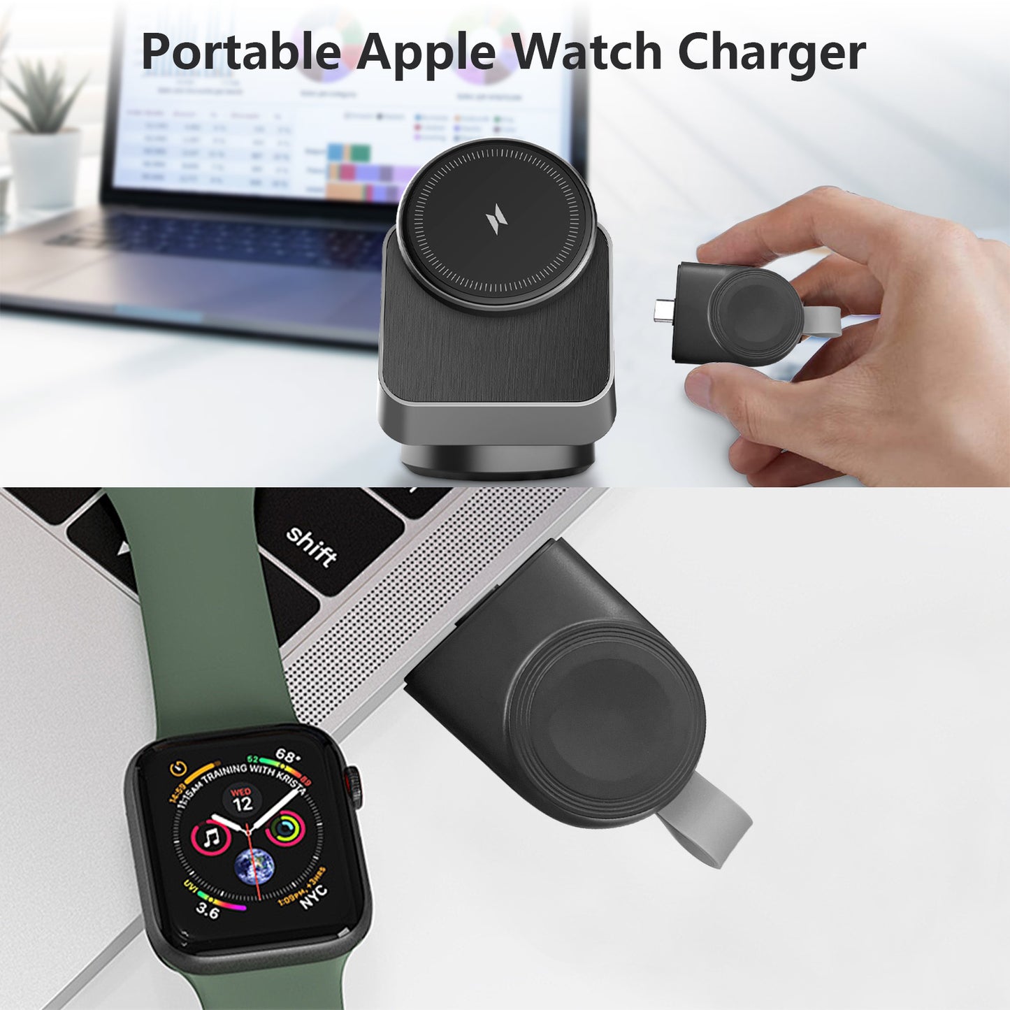 Three-in-one Magsafe Magnetic Wireless Charger Mobile Phone Watch Headset
