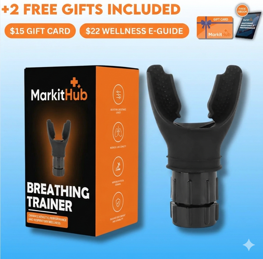 Breathing Trainer – Improve Lung Capacity, Stamina & Respiratory Strength
