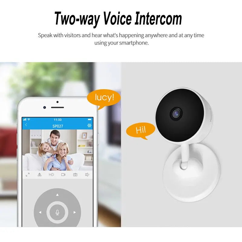 BABY MONITOR 3MP SMART WIFI VIDEO CAMERAS PROTECTION TWO WAY AUDIO NIGHT VISION