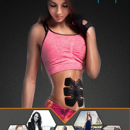EMS Abdominal Muscle Stimulator &amp; Fitness Shaping Device | جهاز تحفيز عضلات البطن وتقوية اللياقة البدنية (EMS)