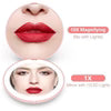 10X ZooM LED Pocket Mirror / 3 Light Modes / USB Rechargeable
