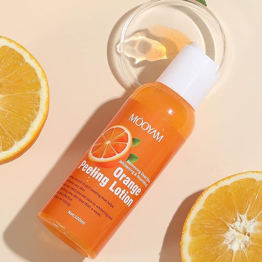 Mooyam Orange Peeling Lotion – Skin Brightening &amp; Exfoliating (100ml) | لوشن مويام بتقشير البرتقال – لتفتيح وتجديد البشرة (١٠٠ مل)