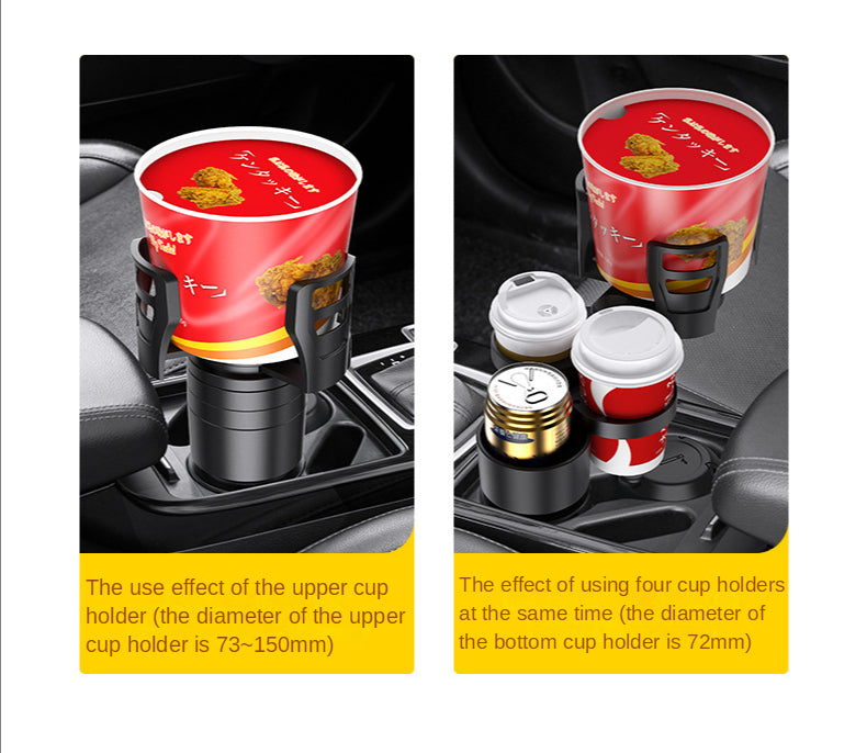4 in 1 Multifunctional All Purpose Car Cup Holder