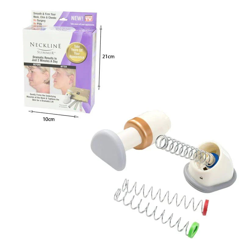 Neckline Slimmer &amp; Toning System – Double Chin Remover &amp; Neck Exerciser | جهاز تنحيف الرقبة وشد الذقن المزدوج – تمارين شد الرقبة والوجه